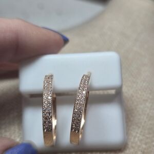 Elegant Gold Hoop Earrings